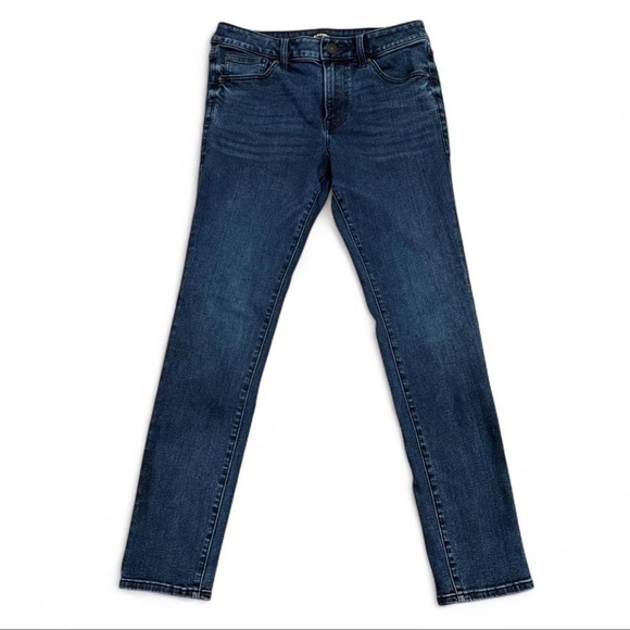 Express Denim - Express Dark Blue Womens Skinny Jeans